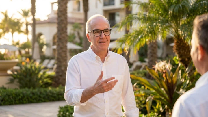 Consultor Eduardo Faraco fazendo visita técnica