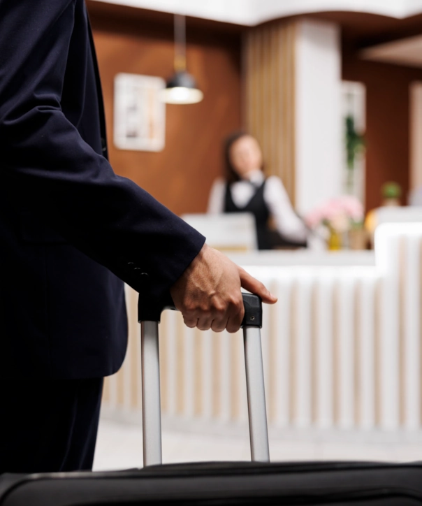 Check-in ágil e personalizado, priorizando o conforto dos hóspedes