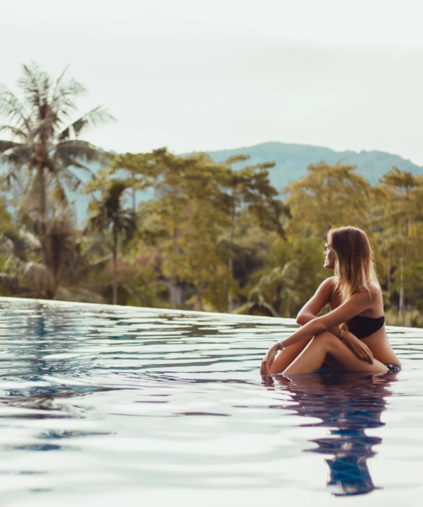 Piscinas com design exclusivo e vistas panorâmicas deslumbrantes